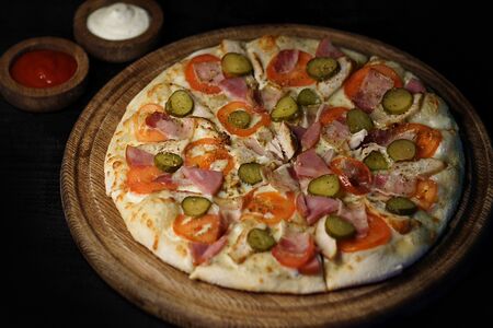 Пицца Деревенская