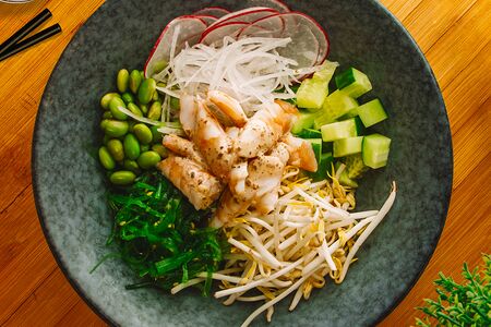 Поке с креветкой