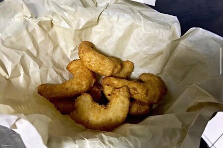 Креветки в кляре