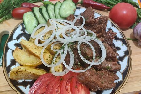 Казан-кебаб из говядины