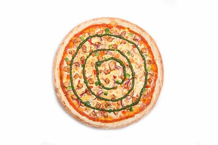 Пицца BBQ с курицей M