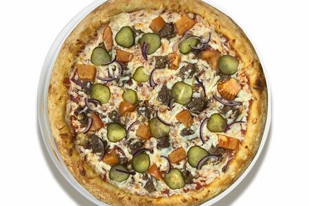 Чизбургер-пицца