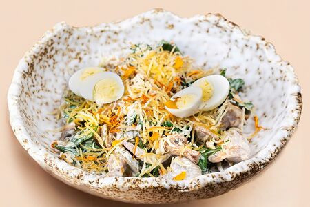 С цыпленком на мангале