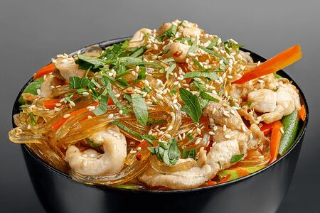 Харусаме с курицей