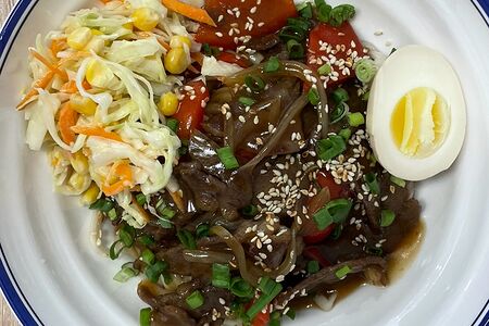 Лапша с морепродуктами