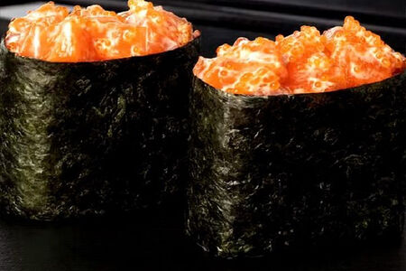 Гунканы с лососем