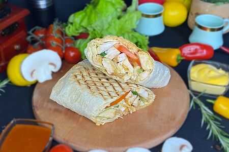 Шаурма с грибами