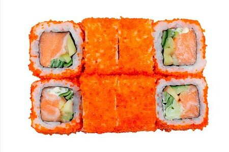 Ролл Калифорния с лососем