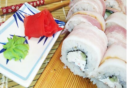 Ролл Сливочный бекон