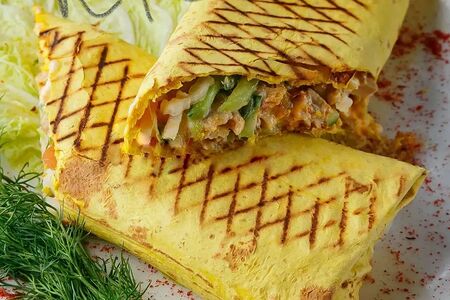 Сырная шаурма