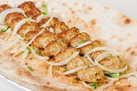 Люля-кебаб из курицы с грибами