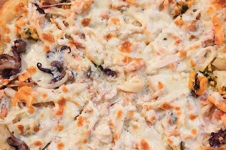 Морская пицца