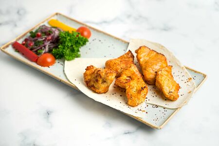 Шашлык из куриной грудки