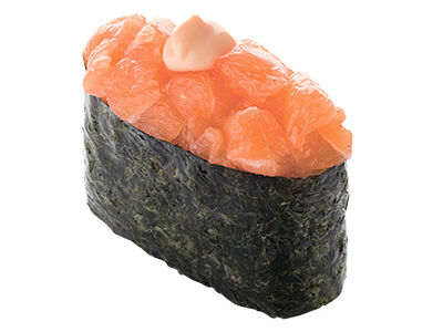 Суши лосось спайси