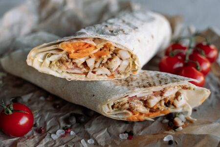 Шаурма куриная средняя