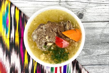 Шурпа с говядиной