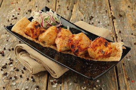 Шашлык из филе индейки