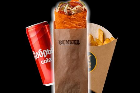 Большое сырно-чесночное комбо