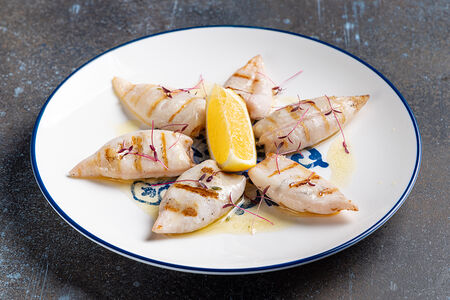 Кальмар на гриле