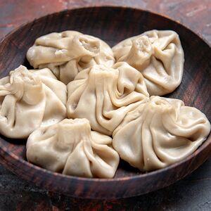 Хинкали с бараниной