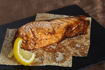 Сёмга на углях