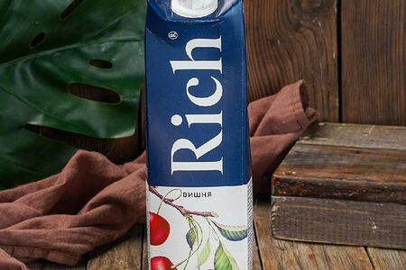 Сок Rich вишня 1л