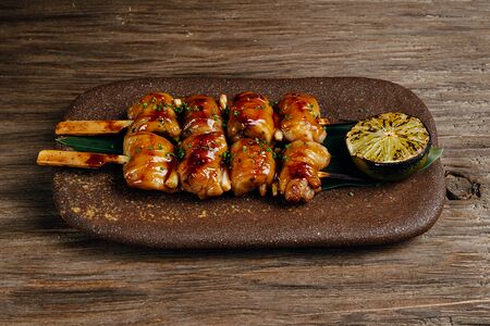 Цыпленок Юдзу-терияки