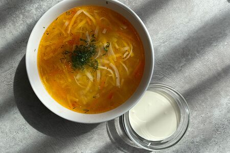 Лапша куриная