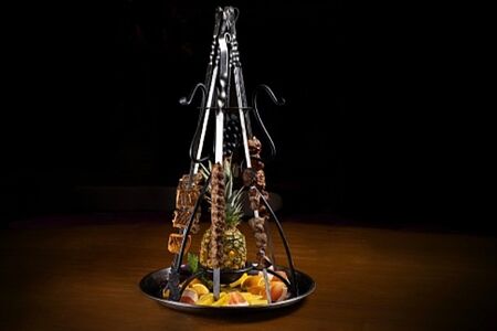 Фирменное блюдо Фонарь (ассортимент шашлыков)