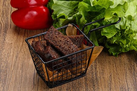 Гренки чесночные