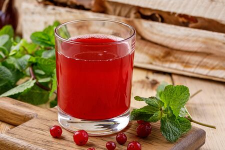 Морс из клюквы собственного приготовления