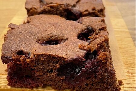 Брауни с вишней