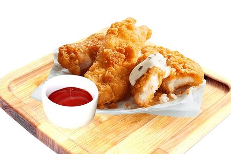 Наггетсы с кетчупом