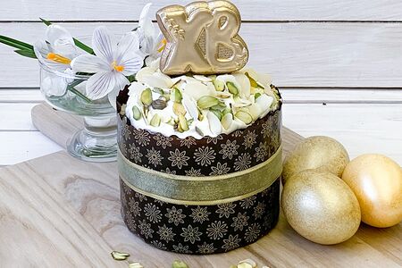 Кекс творожный бездрожжевой