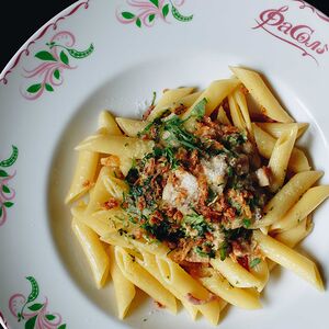 Пенне с жюльеном