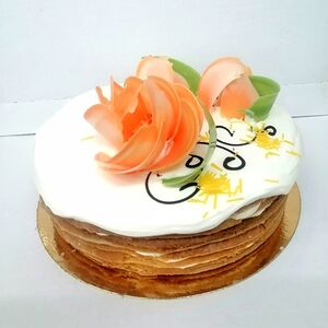 Торт сметанный