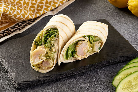 Ролл с креветками