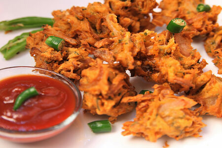 Пакора из лука (Pakora from onions)