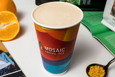 Кофе Раф Апельсин-шафран большой