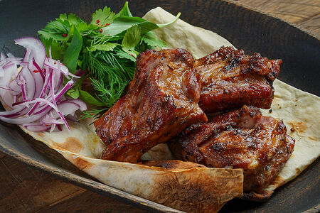 Шашлык из баранины на кости