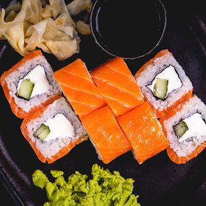 Филадельфия с лососем