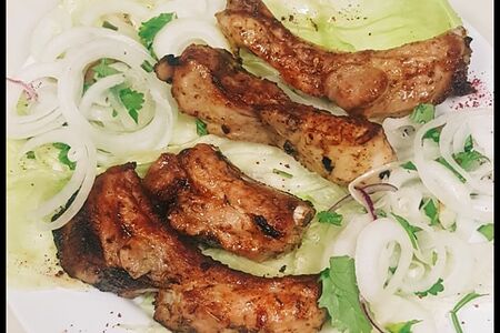 Шашлык из свиных ребер