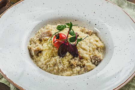 Ризотто с белыми грибами