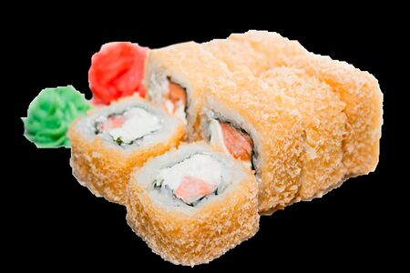 Фри с лососем