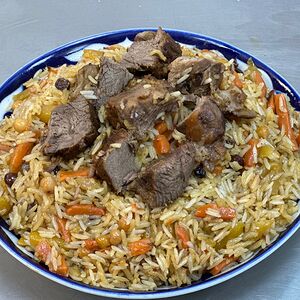 Плов из телятины
