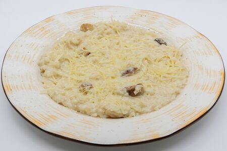 Ризотто с белыми грибами