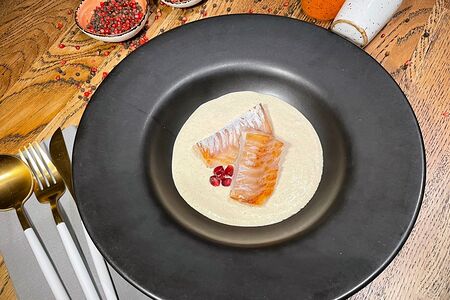 Треска с соусом баже