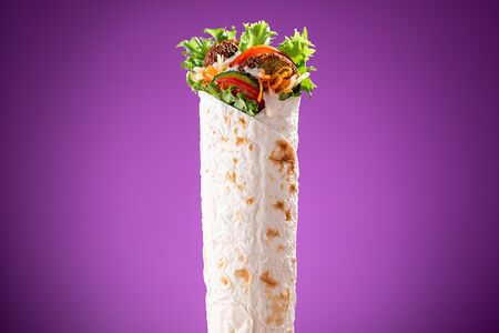 Классическая шаверма с фалафелем