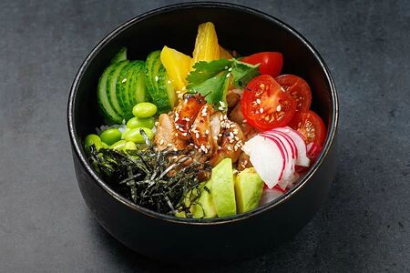 Поке с курицей