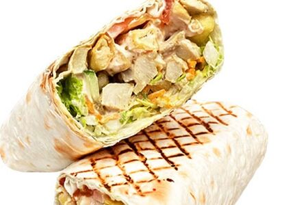 Шаверма грибная